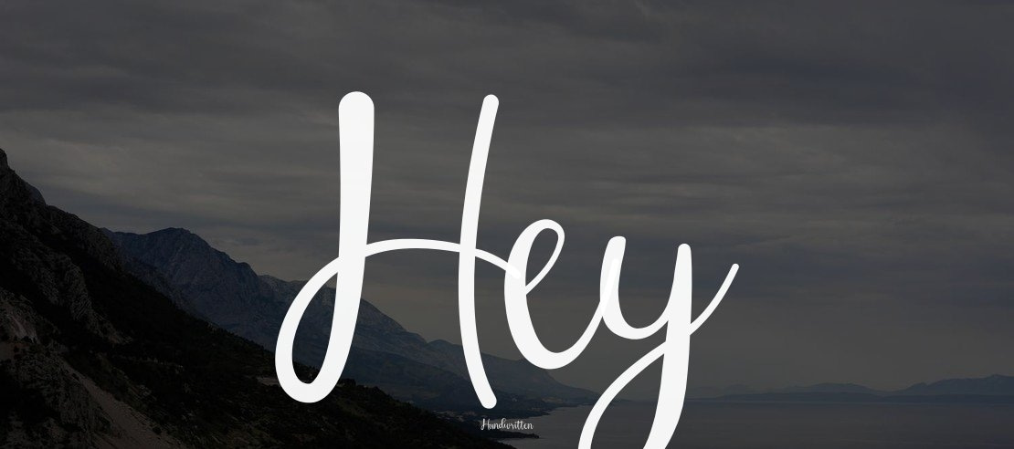 Hey Shanay Font