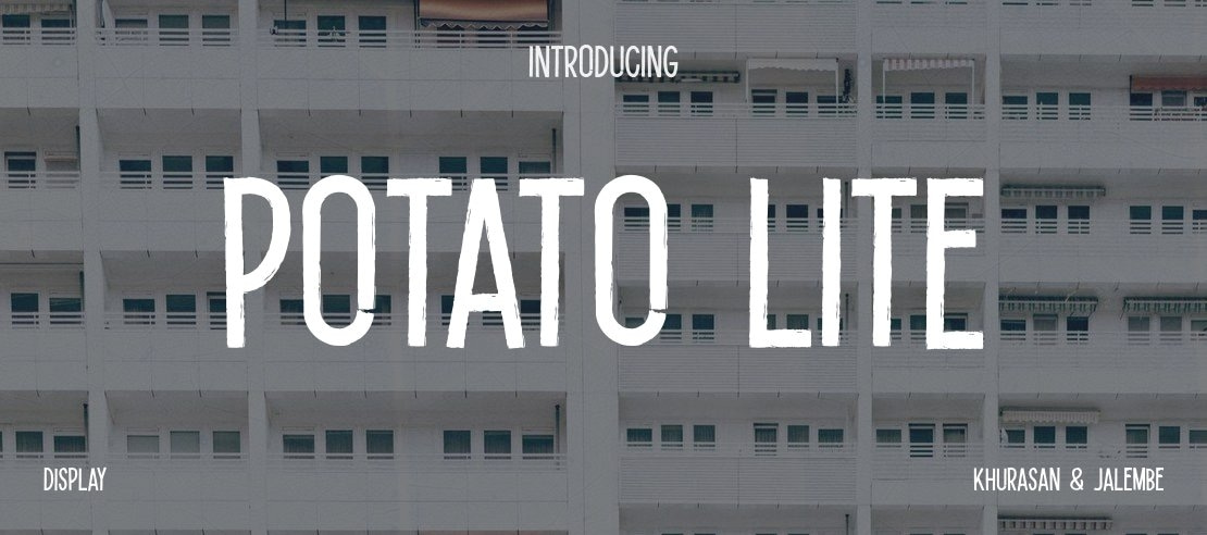 Potato Lite Font