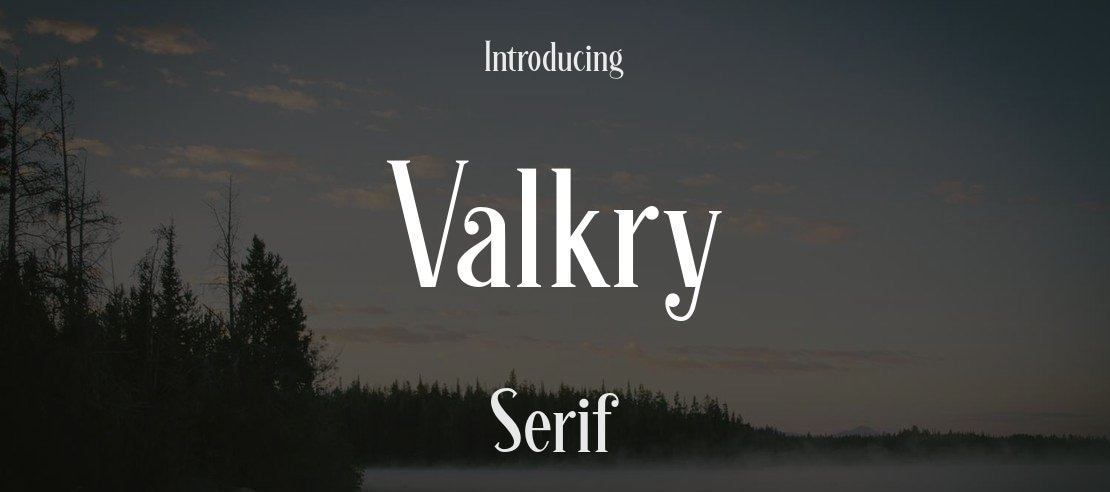 Valkry Font Family