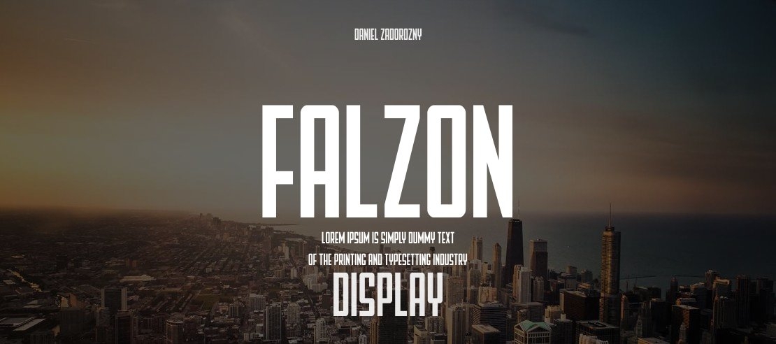 Falzon Font Family