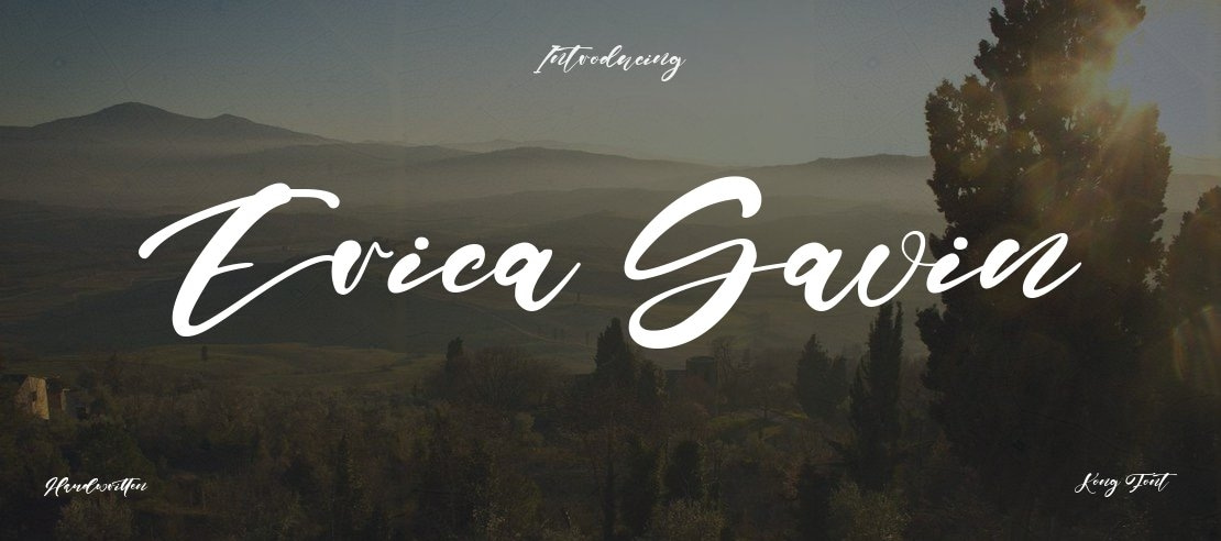 Erica Gavin Font