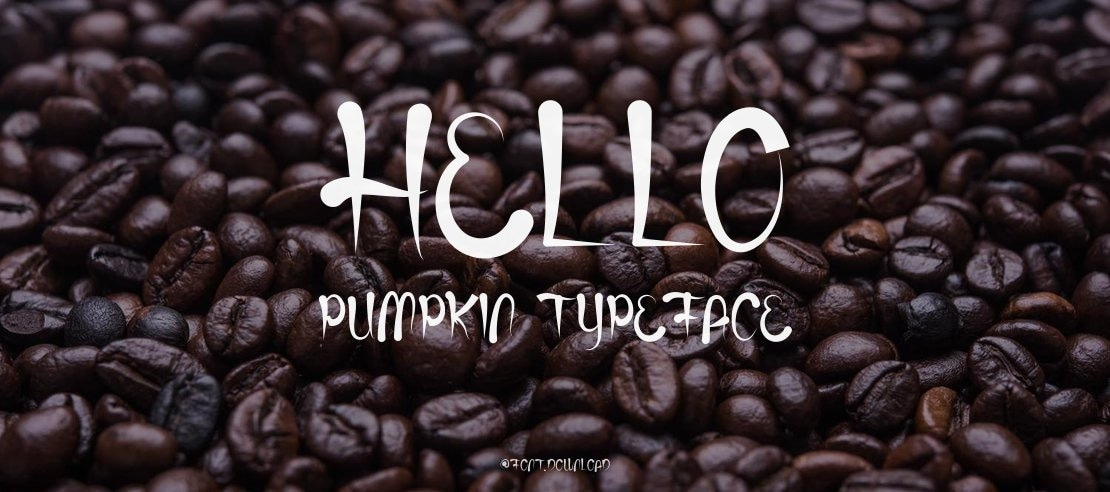 Hello Pumpkin Font