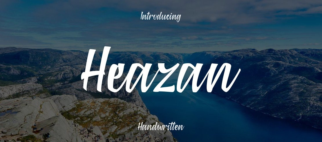 Heazan Font Family