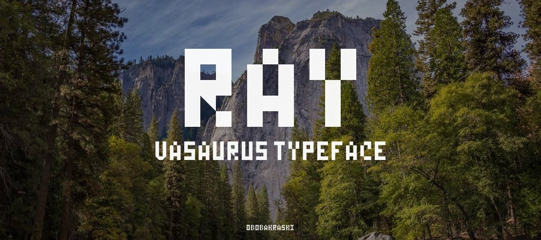 Ray Vasaurus Font
