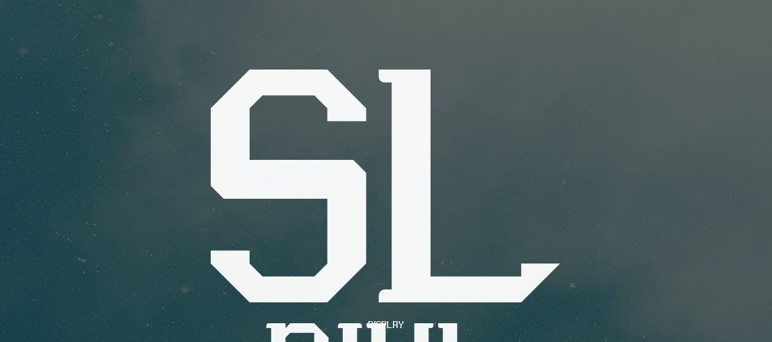 SL PiXL Font