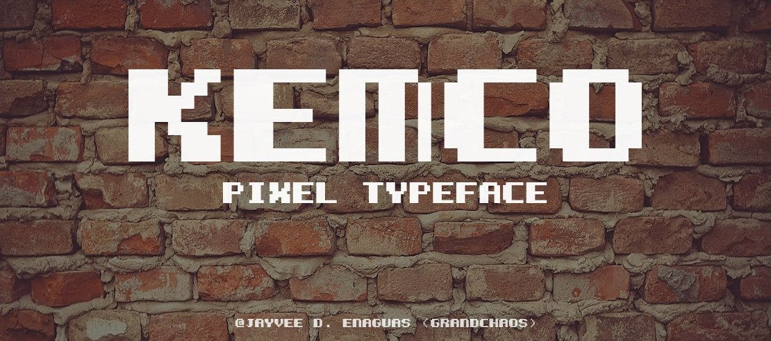 Kemco Pixel Font