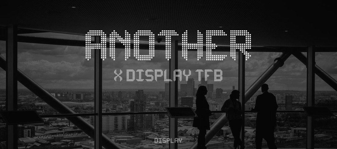 Another X Display tfb Font