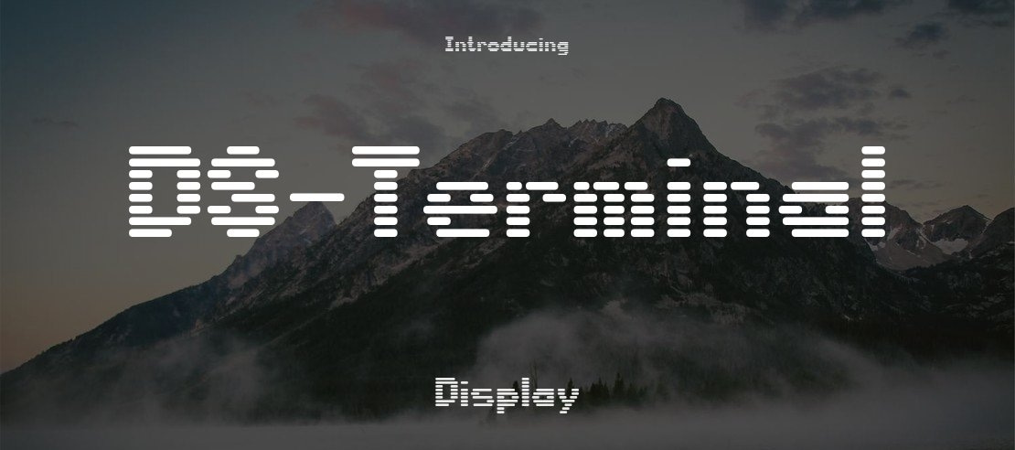 DS-Terminal Font