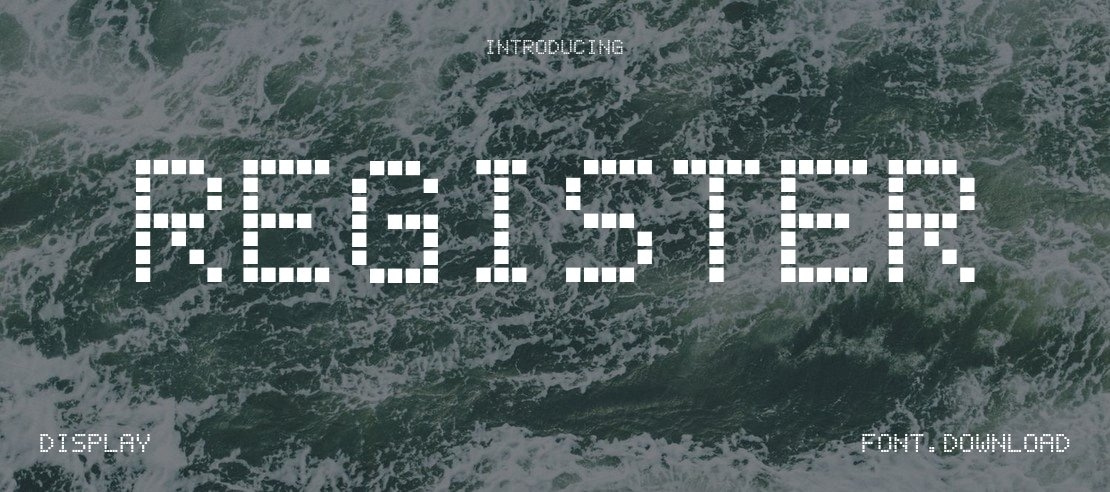 Register Font