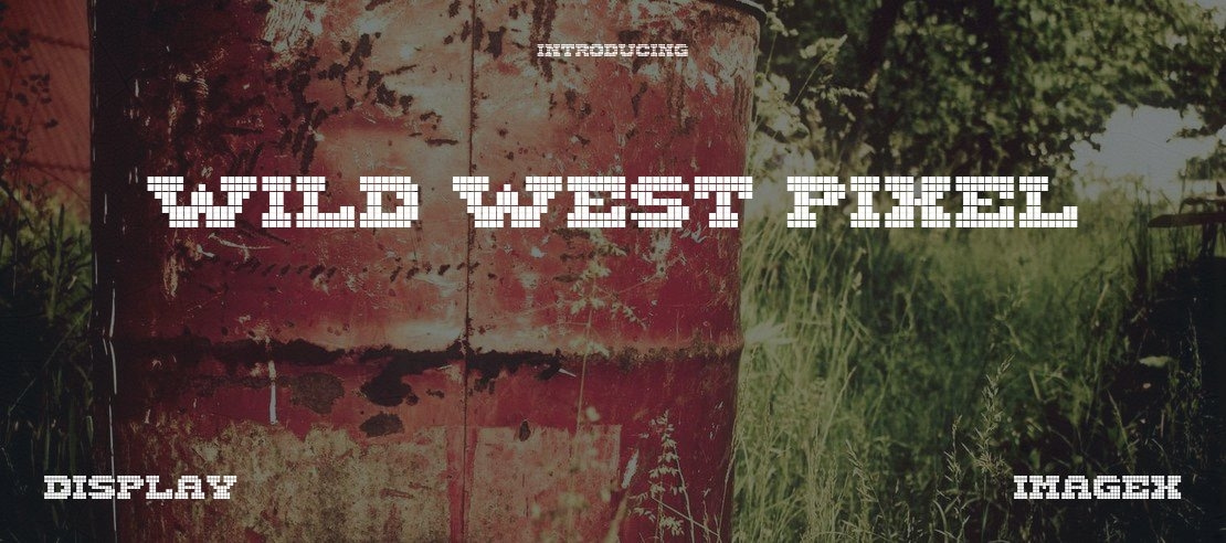 Wild West Pixel Font