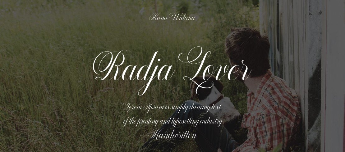 Radja Lover Font Family