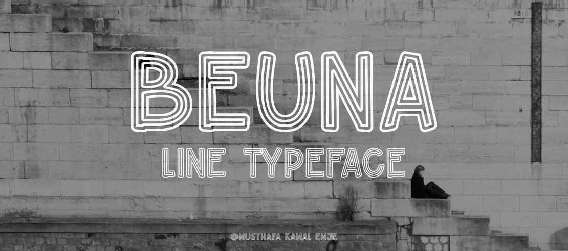 Beuna Line Font