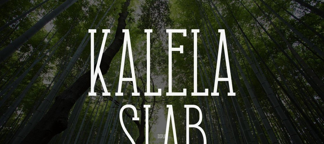 Kalela Slab Font