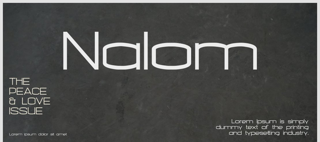Nalom Font Family