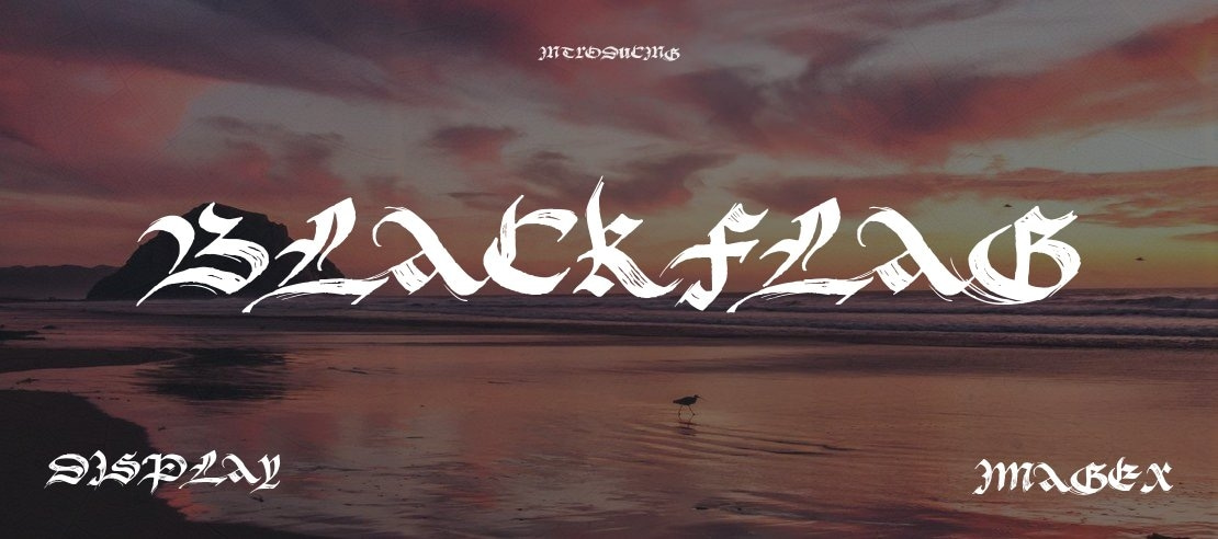 BlackFlag Font