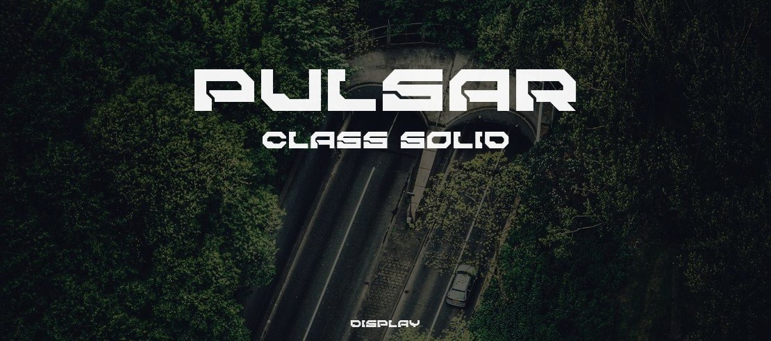 Pulsar Class Solid Font Family