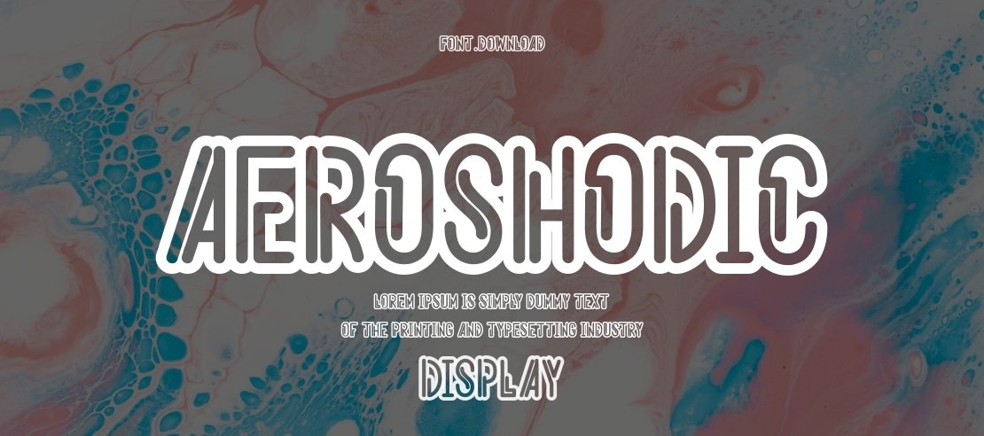 Aeroshodic Font