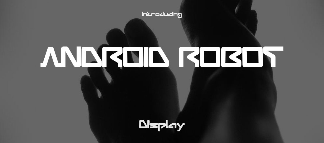 ANDROID ROBOT Font