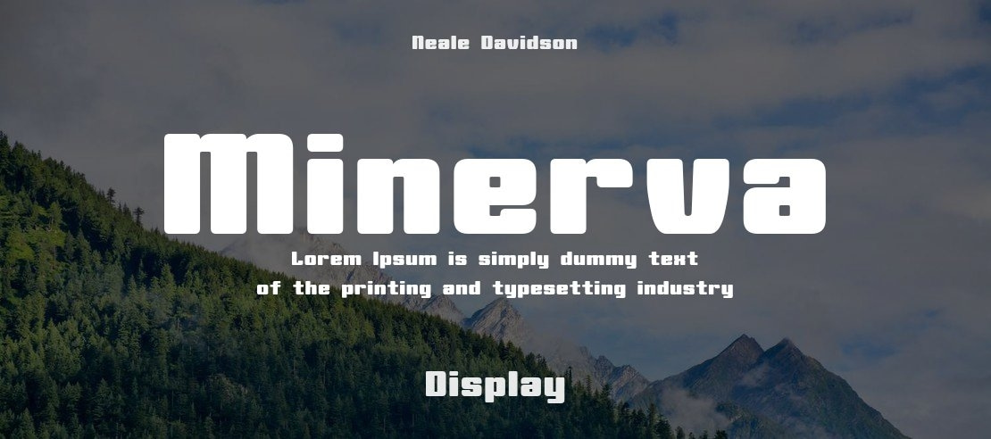 Minerva Font Family