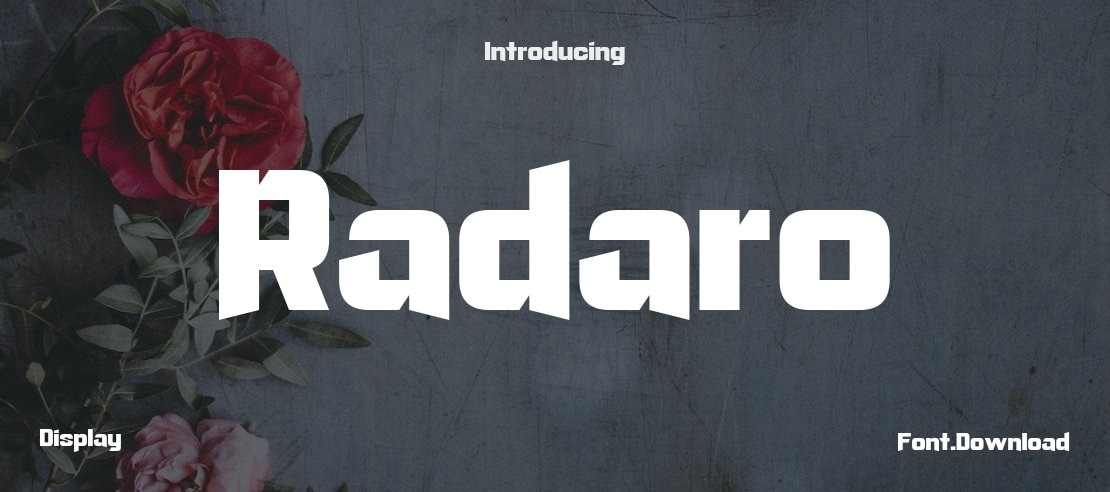 Radaro Font