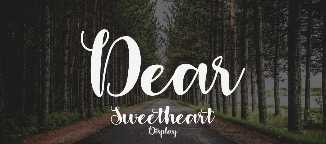 Dear Sweetheart Font