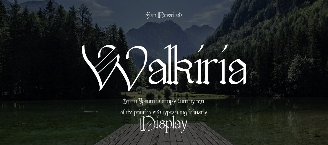 Walkiria Font