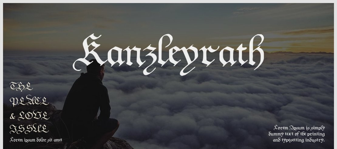 Kanzleyrath Font