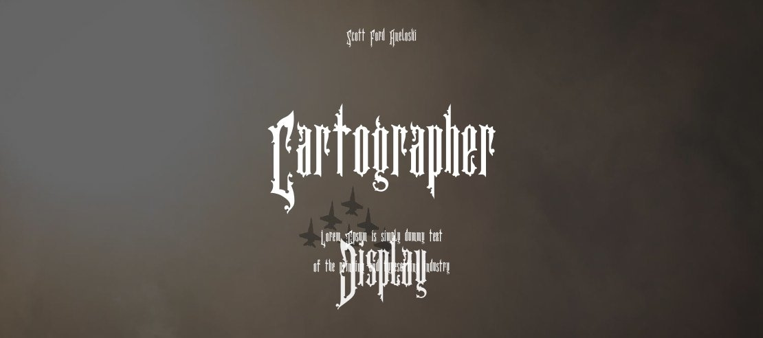 Cartographer Font