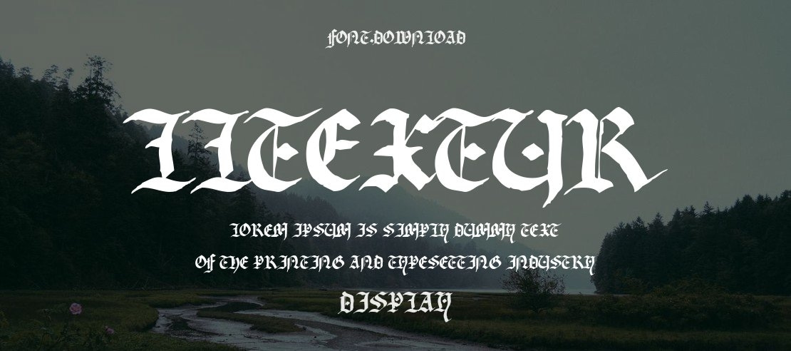 LLTextur Font