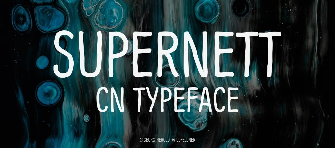 Supernett Cn Font Family