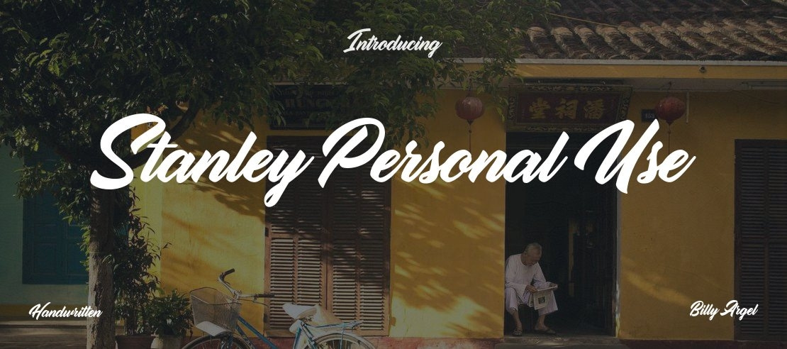 Stanley Personal Use Font