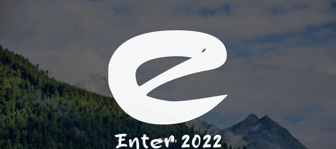 e Enter 2022 Font