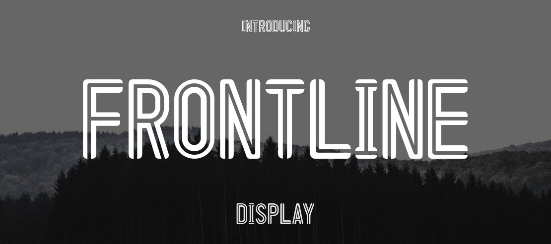 Frontline Font