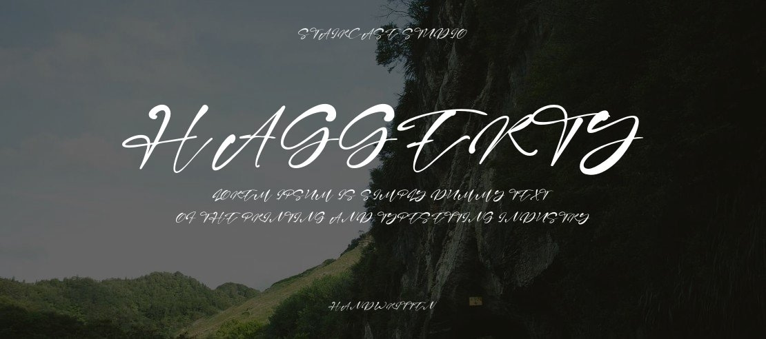 Haggerty Font