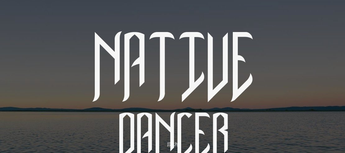 Native Dancer Font