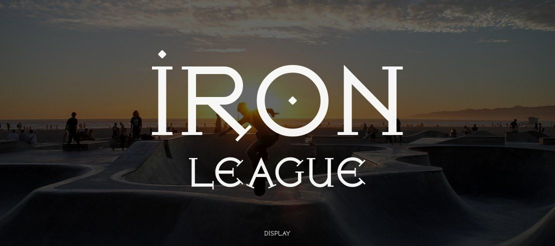 Iron League Font Family