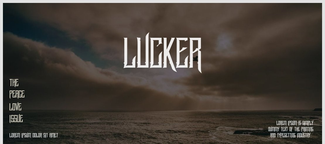 Lucker Font