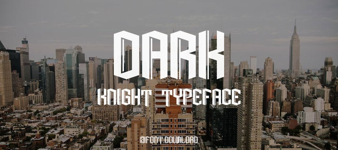 Dark Knight Font