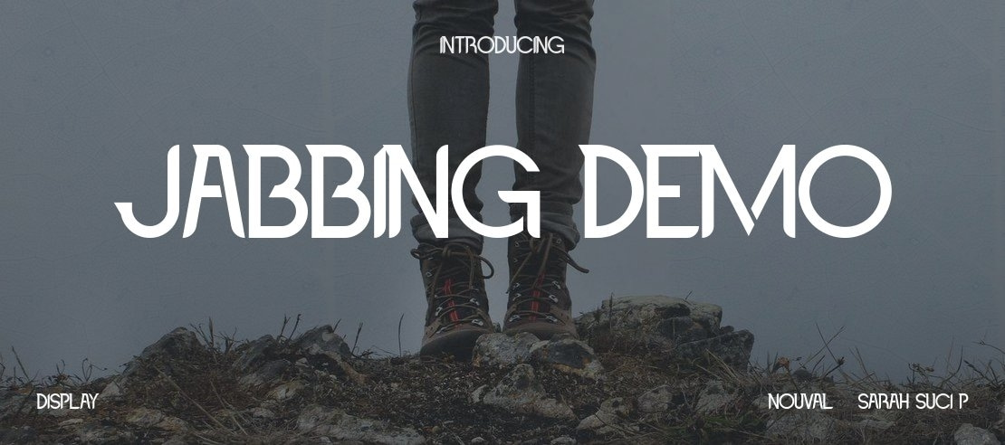 Jabbing Demo Font Family