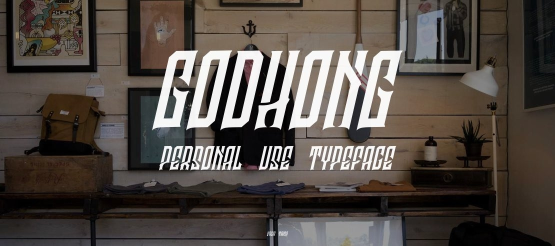 Godhong Personal Use Font