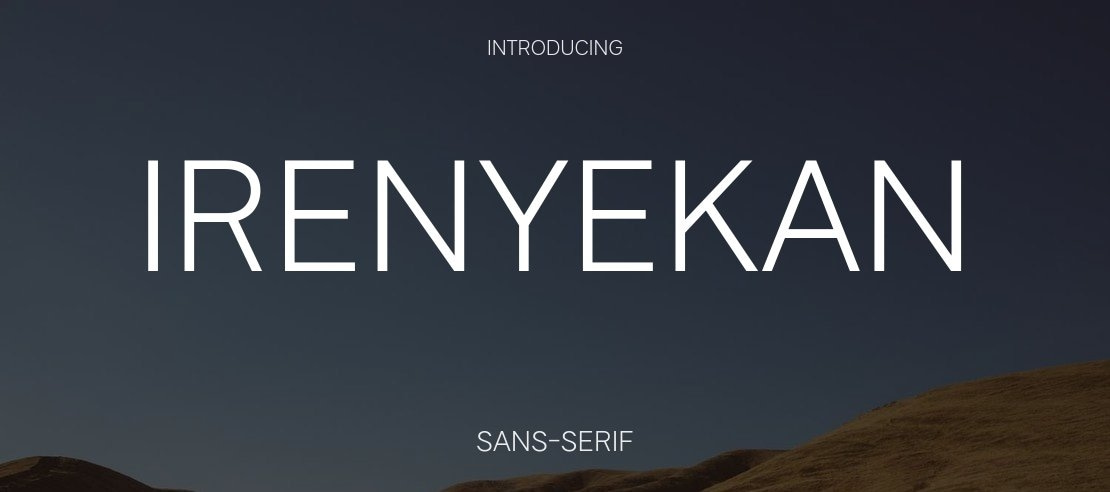 IRENYekan Font