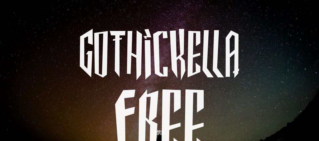 Gothickella Free Font Family