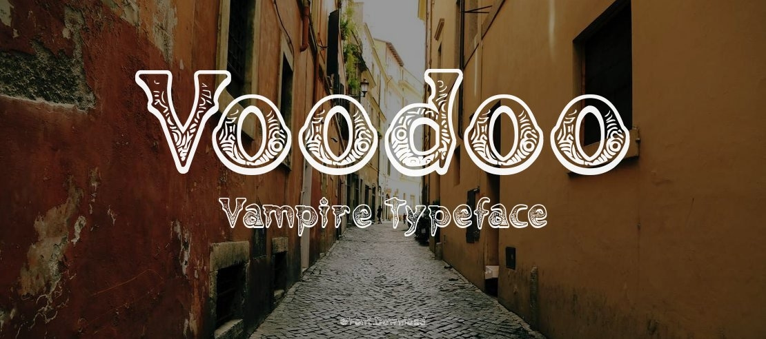 Voodoo Vampire Font