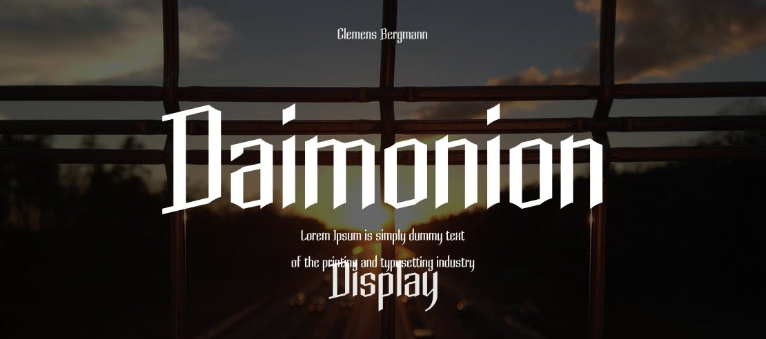 Daimonion Font