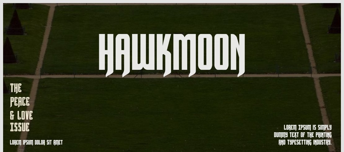 Hawkmoon Font Family