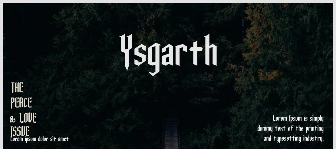 Ysgarth Font