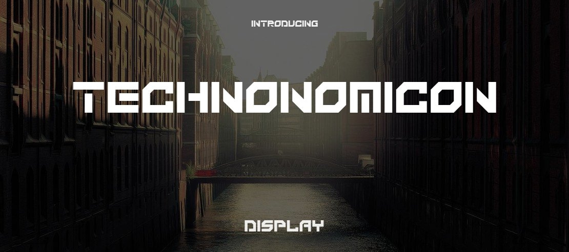 Technonomicon Font