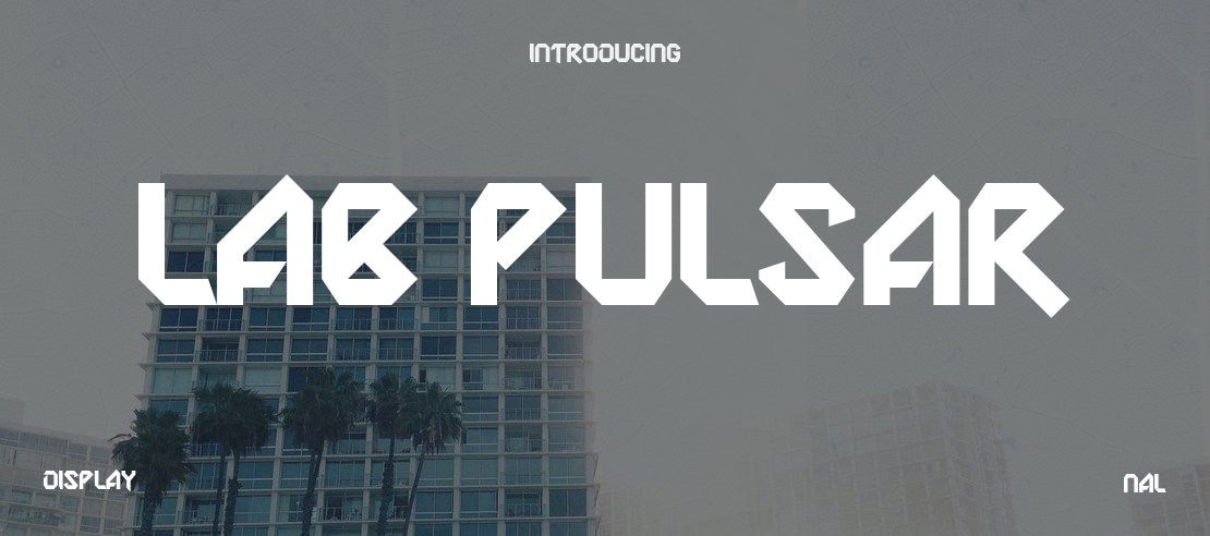 Lab Pulsar Font