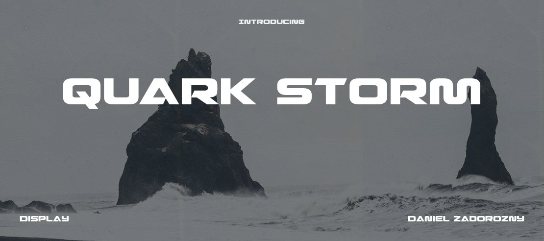 Quark Storm Font Family