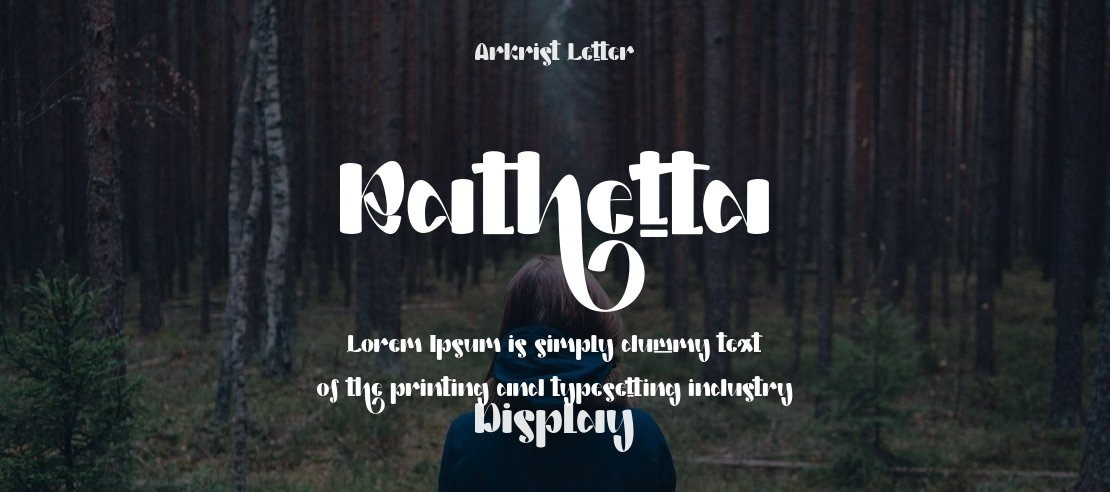 Rathetta Font Family